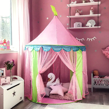 Princess Pink Castle Tent